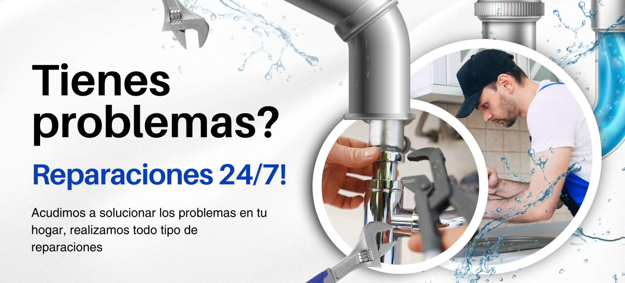 Blue and White Modern Plumbing Services Banner (2)